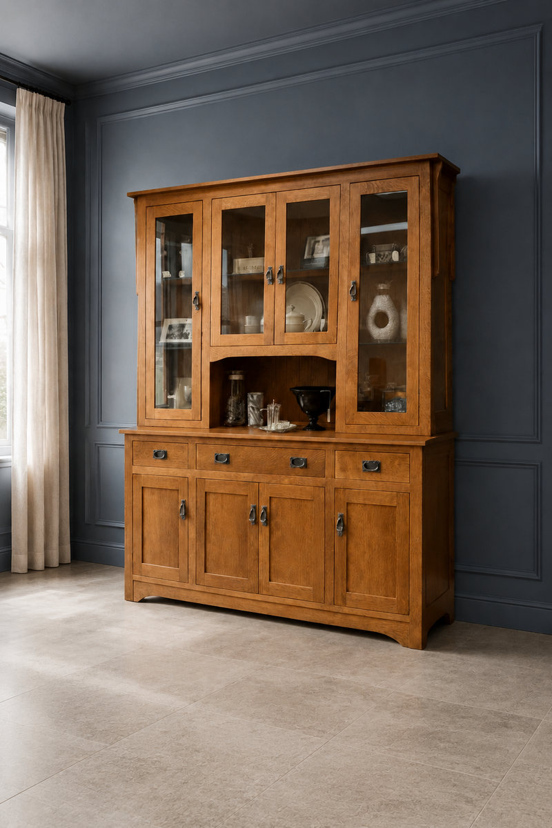 Mission 72" Hutch & Buffet