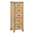 Bourbon  5 Drawer Lingerie Chest