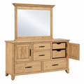 Bourbon  8 Drawer/Door Dresser