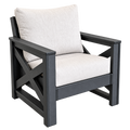 Modern Outdoor X Arm Chair