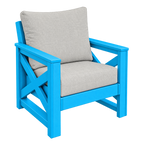 Modern Outdoor X Arm Chair