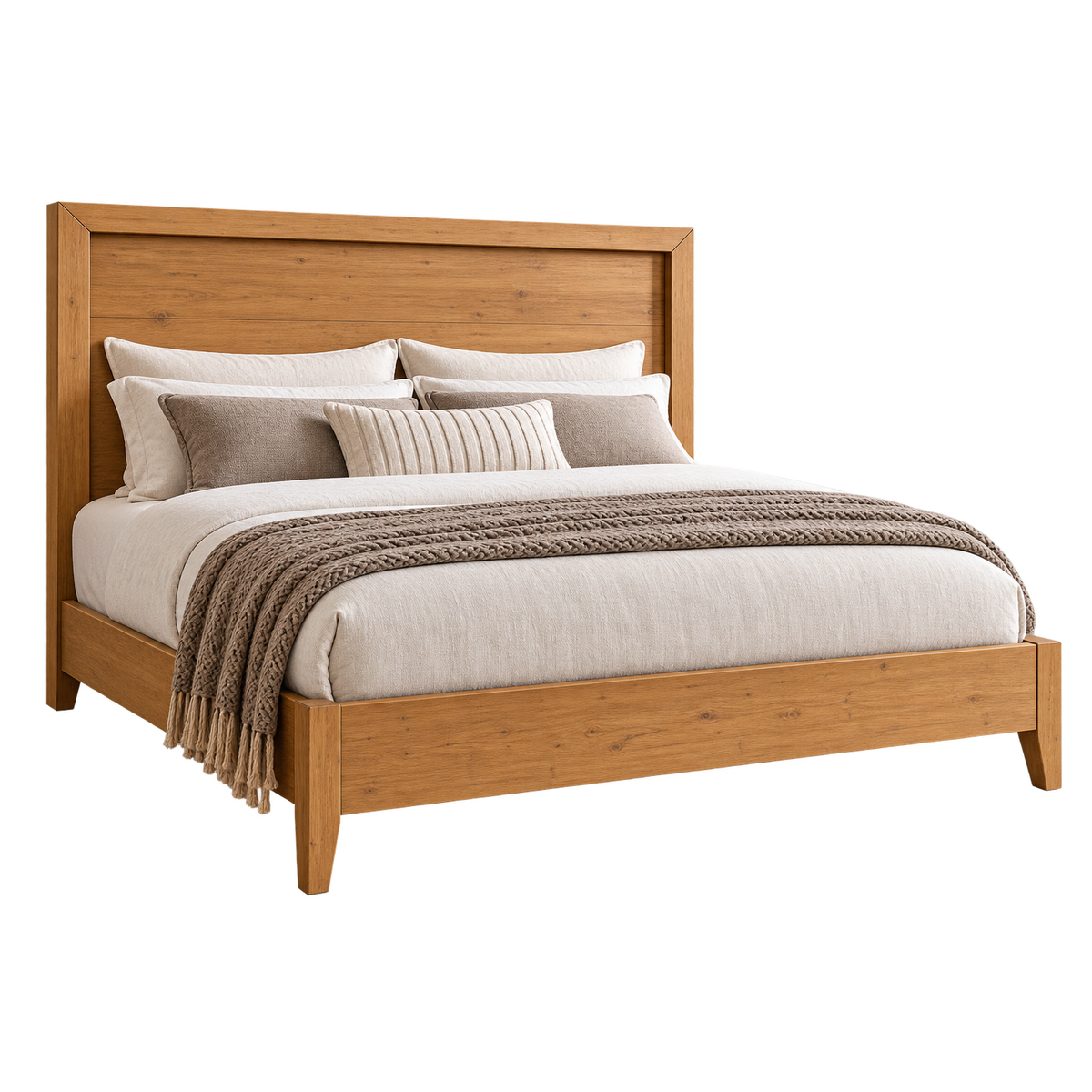 Sutton Queen Plain Single Panel Bed