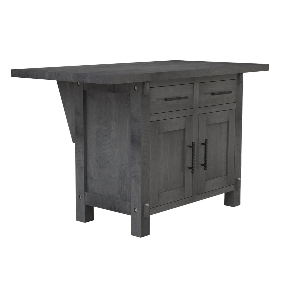 Austin  Island w/ Drawers 57"W
