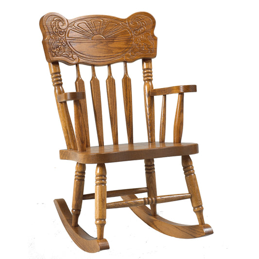 Kids Sunrise Press Back Rocker