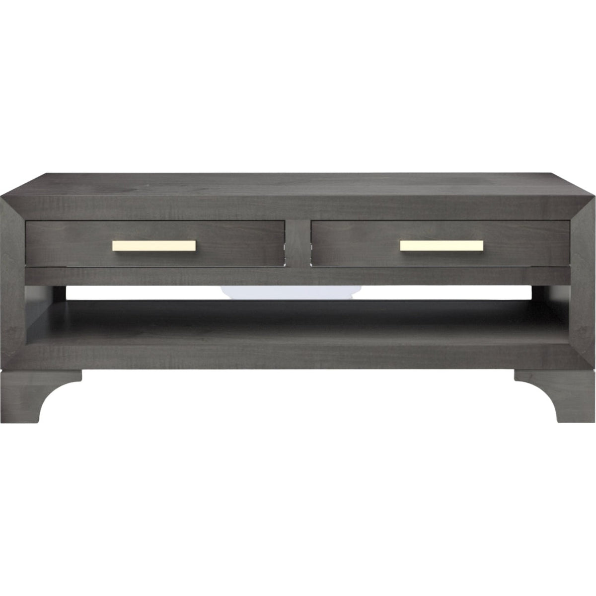 Tribeca  Coffee Table w/2 Drawers & Shelf
