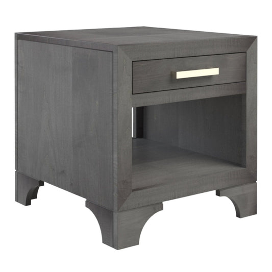 Tribeca  End Table w/1 Drawer & Shelf