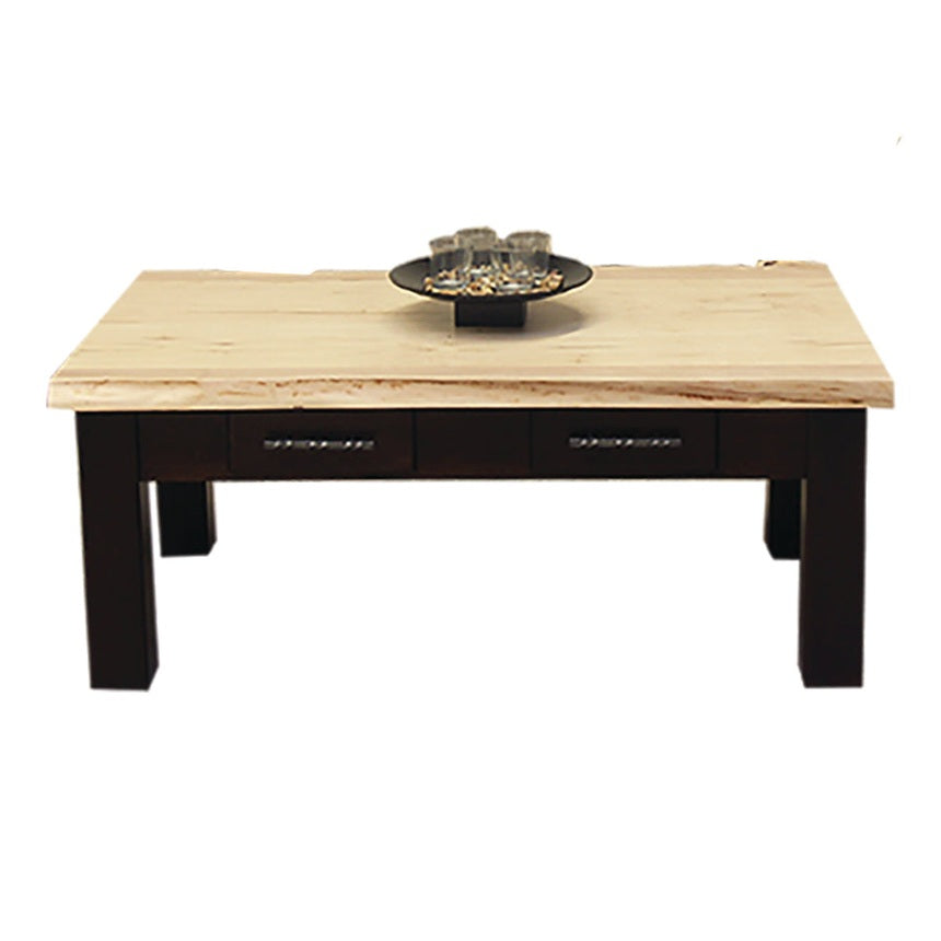 Live Edge  Coffee Table w/2 Drawers