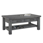 Austin  Coffee Table w/2 Drawers & Shelf