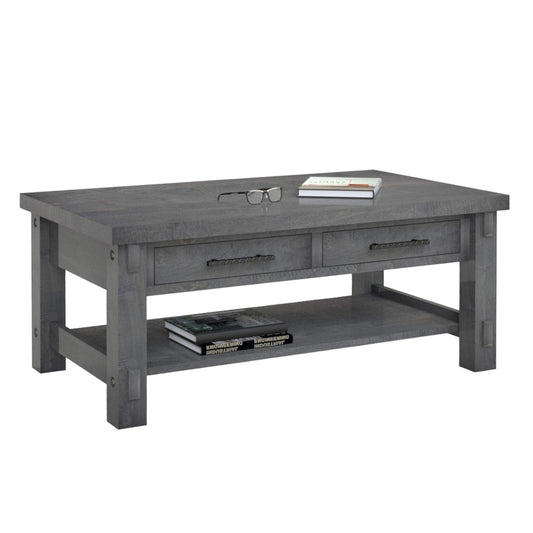 Austin  Coffee Table w/2 Drawers & Shelf