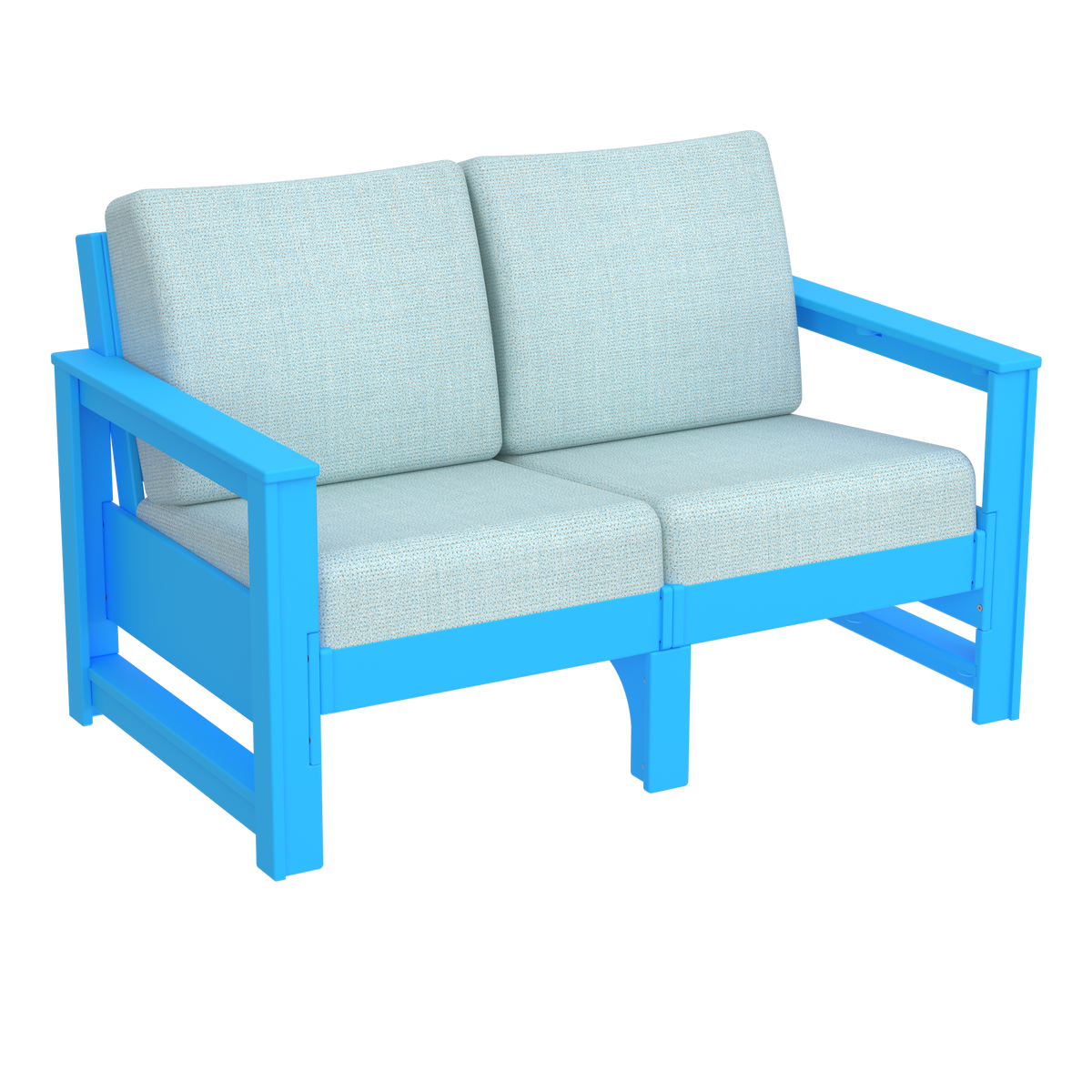 Modern Outdoor Loveseat