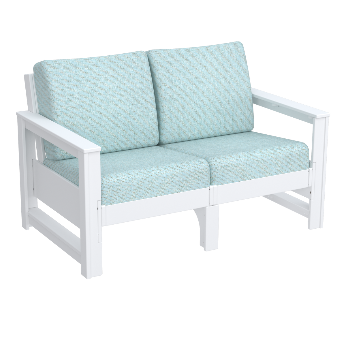 Modern Outdoor Loveseat