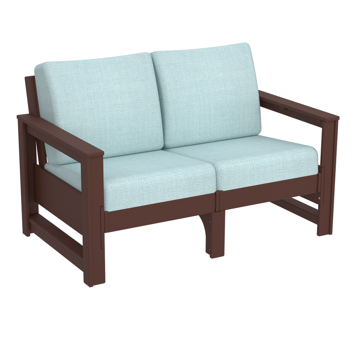 Modern Outdoor Loveseat