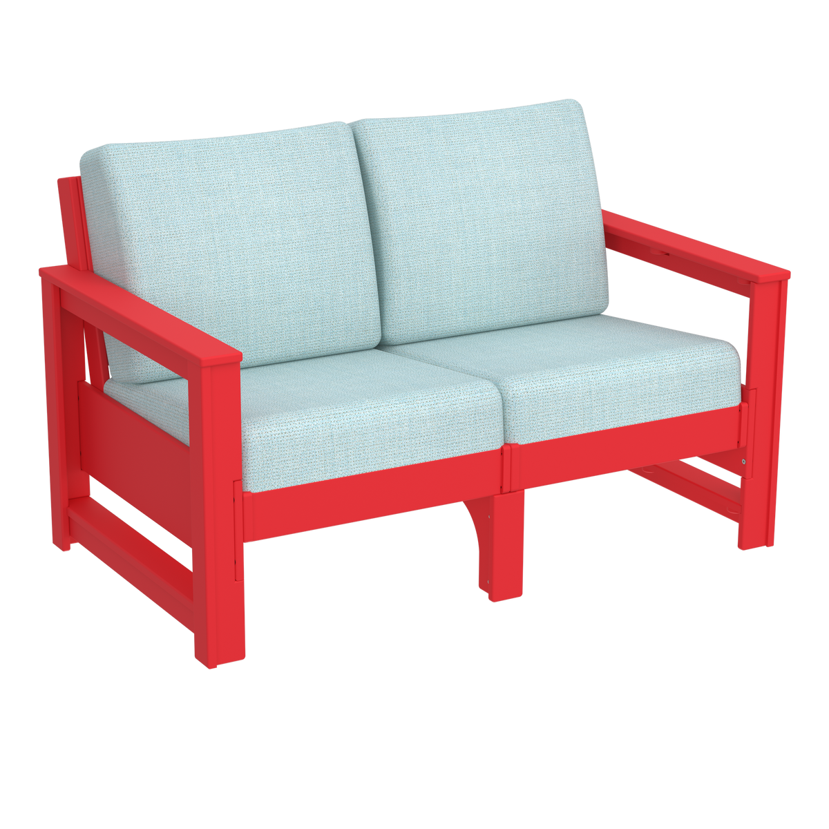 Modern Outdoor Loveseat