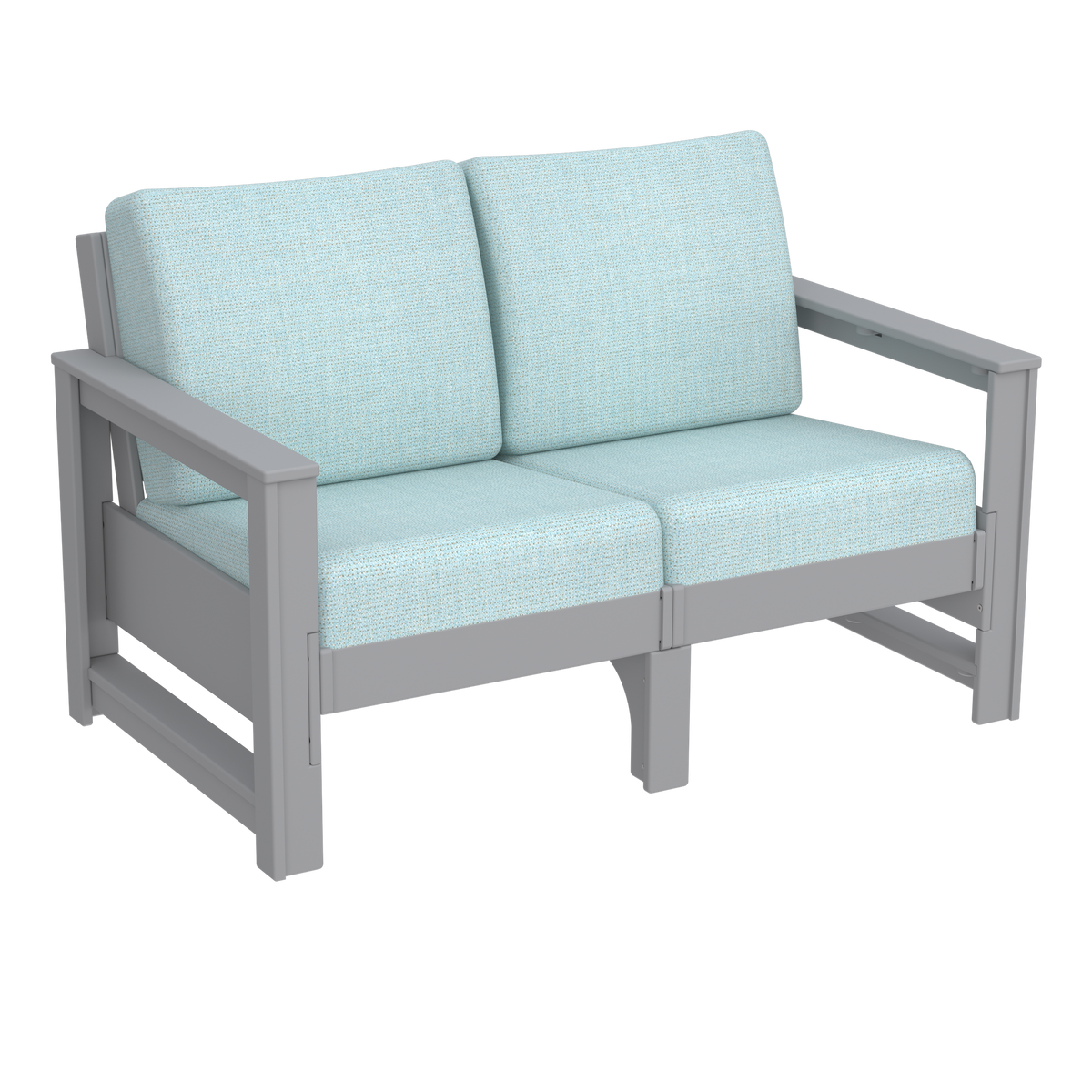 Modern Outdoor Loveseat