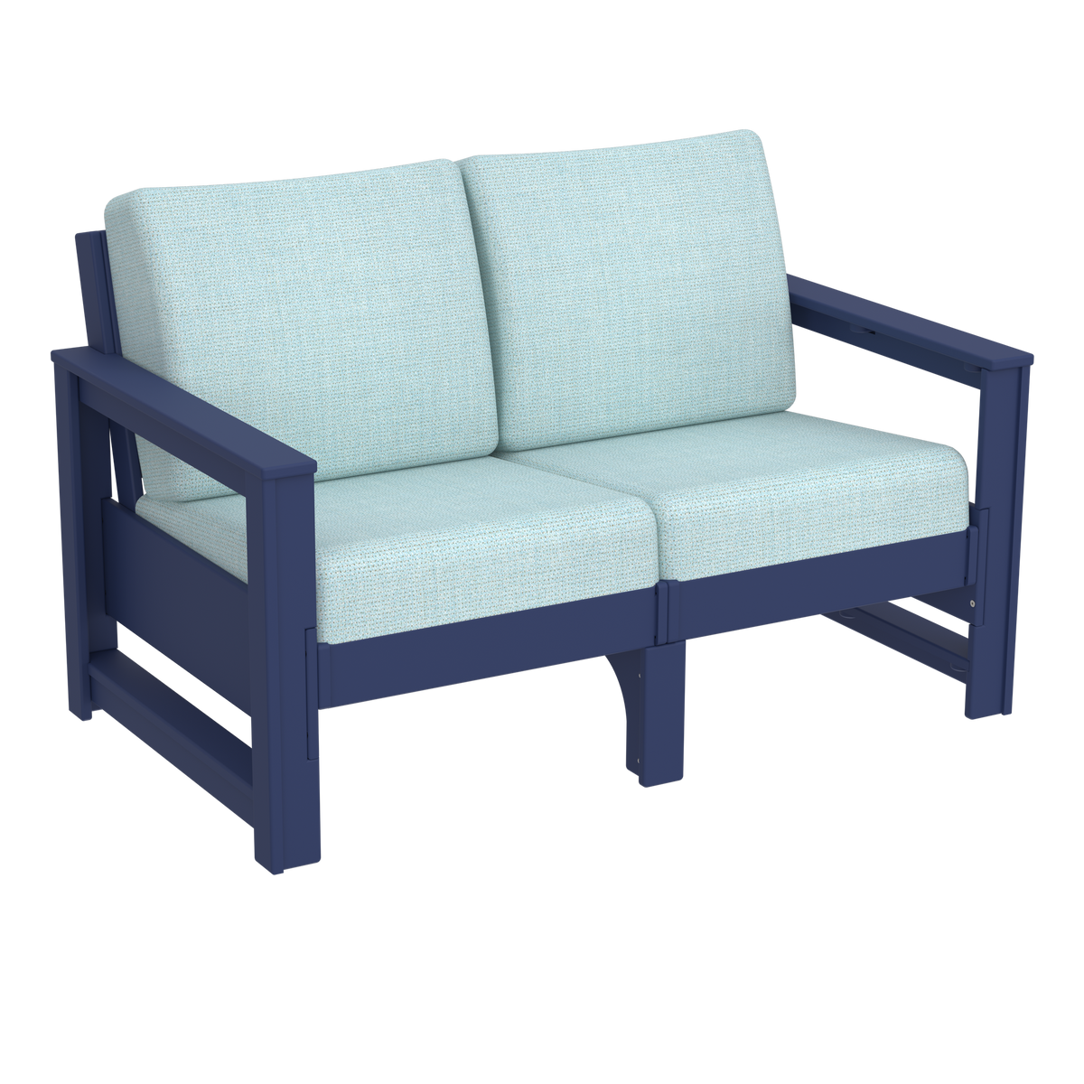 Modern Outdoor Loveseat