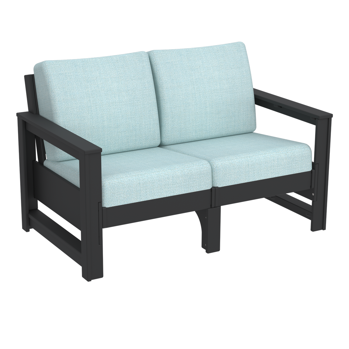 Modern Outdoor Loveseat