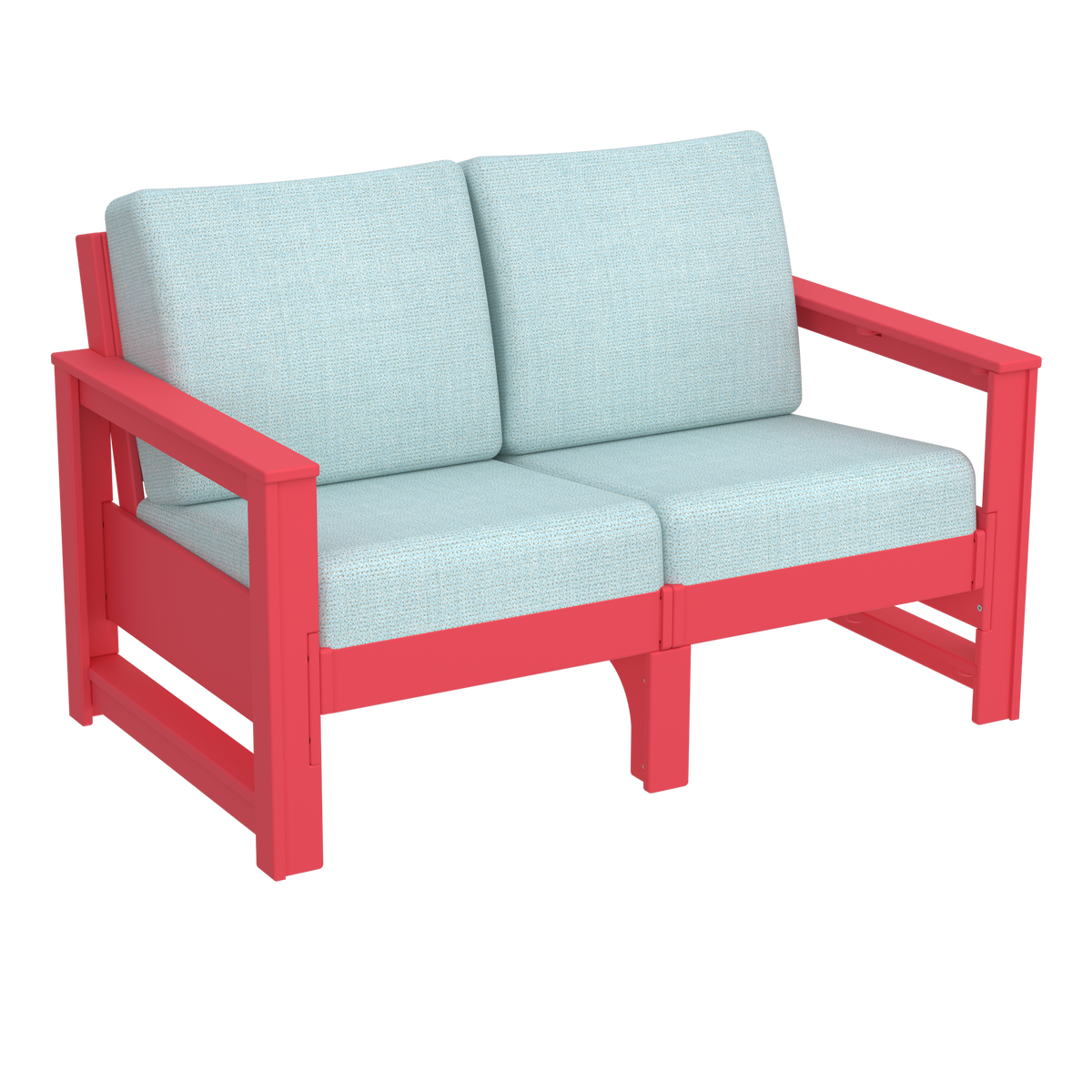 Modern Outdoor Loveseat