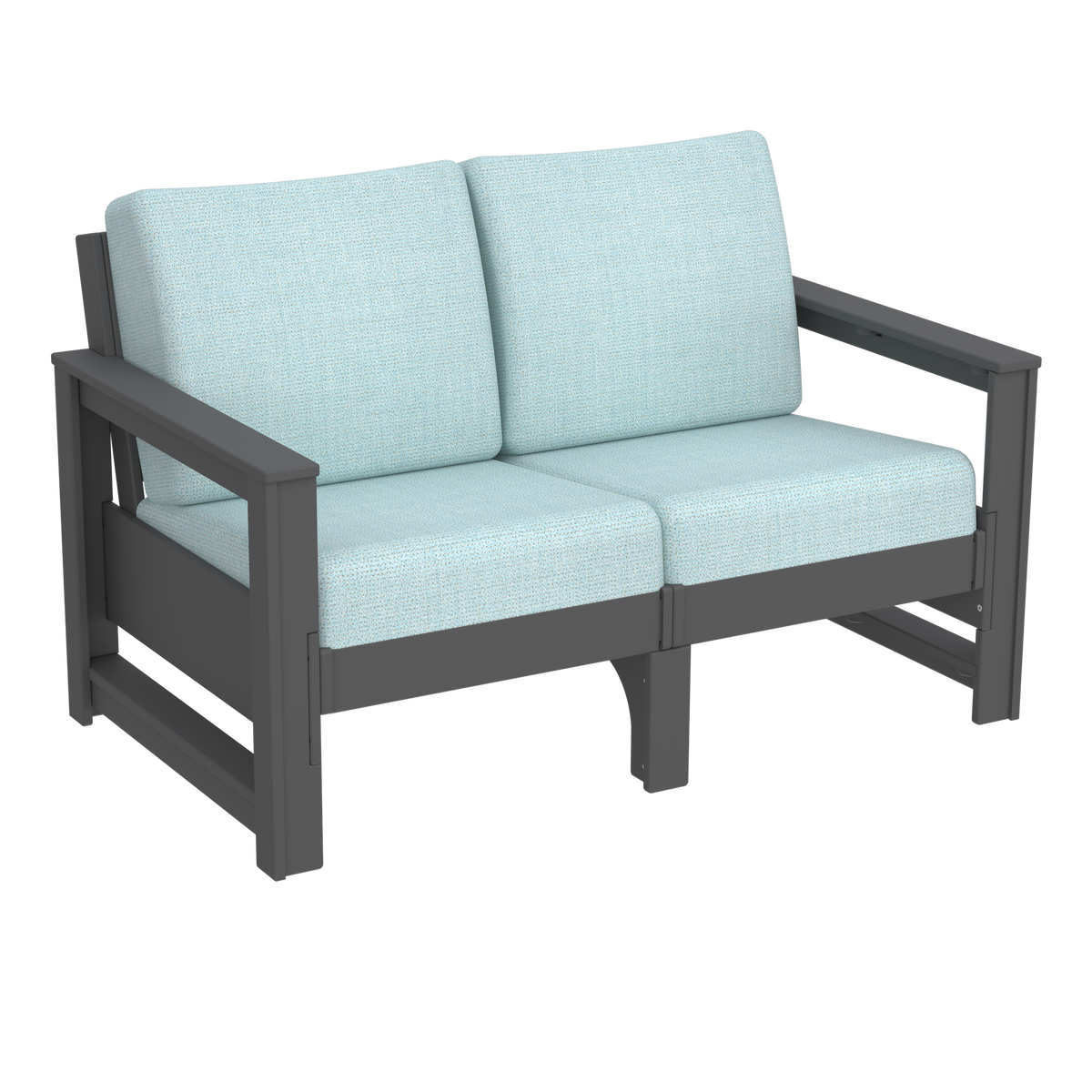 Modern Outdoor Loveseat