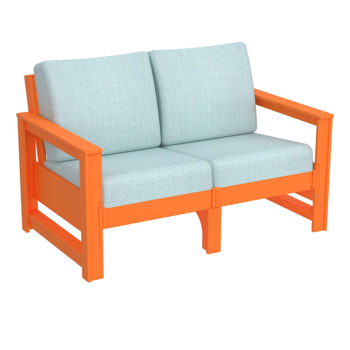 Modern Outdoor Loveseat