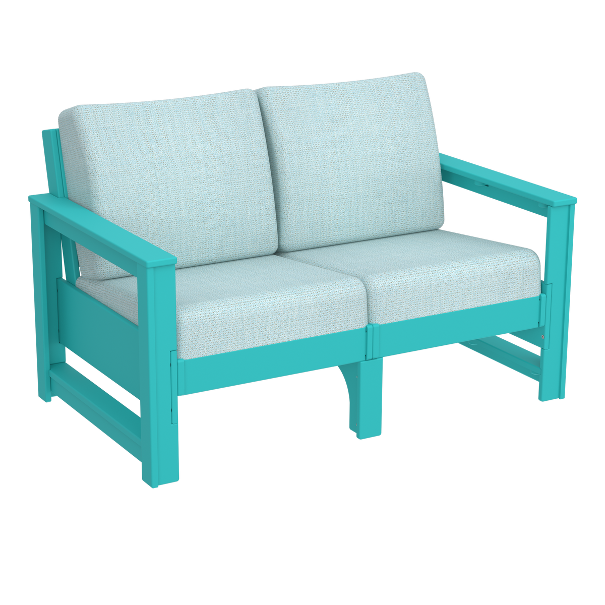 Modern Outdoor Loveseat