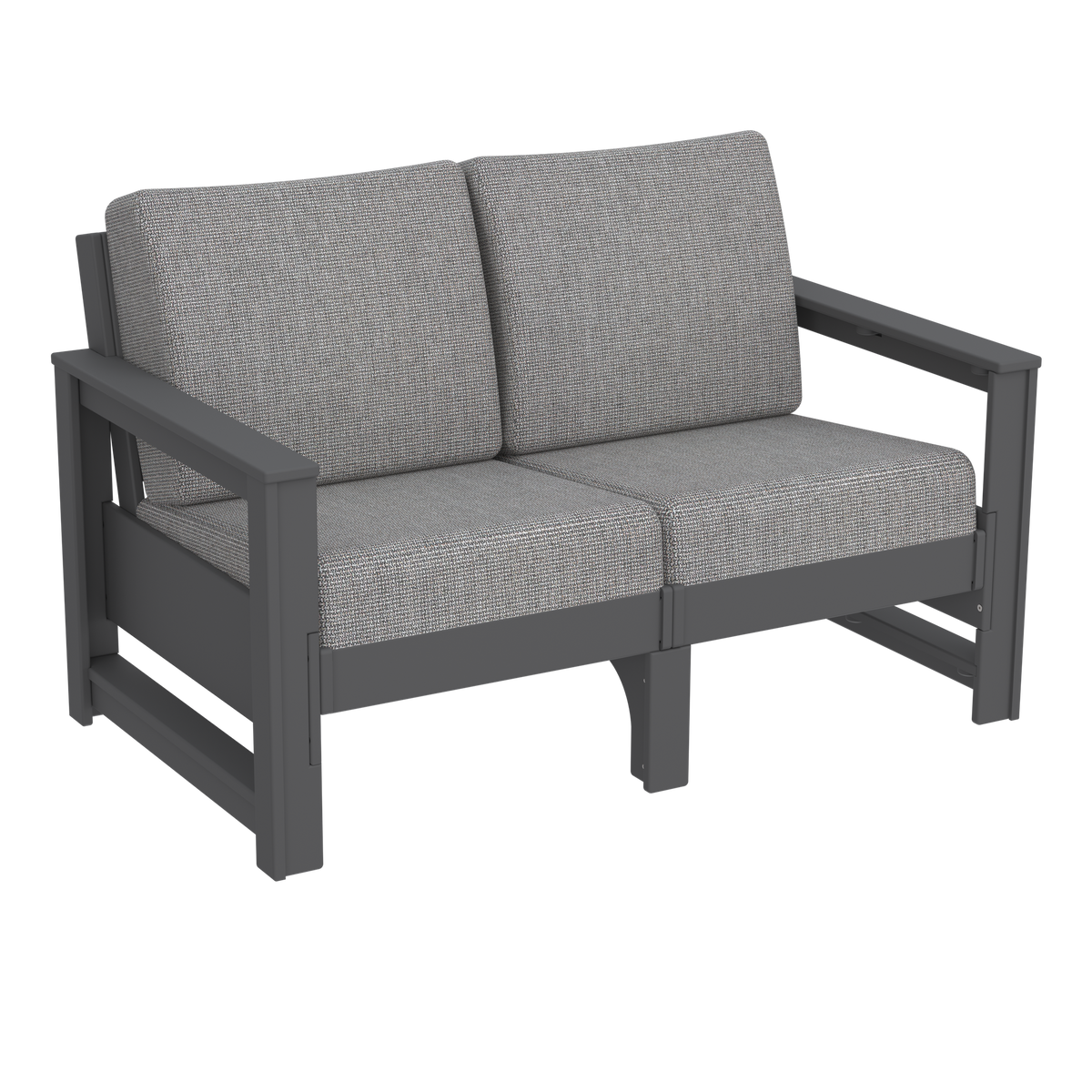 Modern Outdoor Loveseat