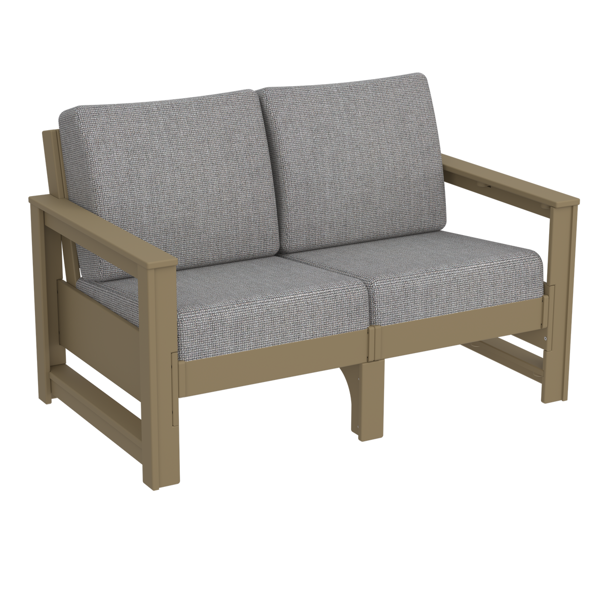 Modern Outdoor Loveseat