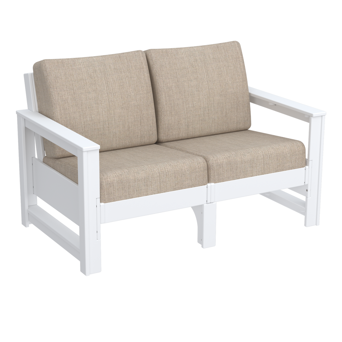 Modern Outdoor Loveseat