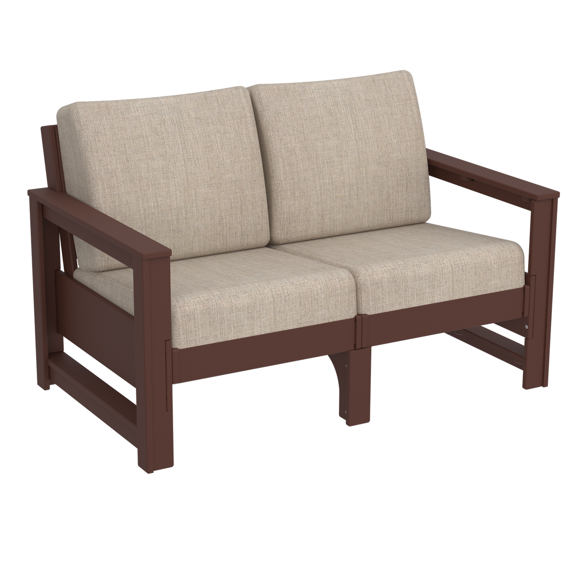Modern Outdoor Loveseat