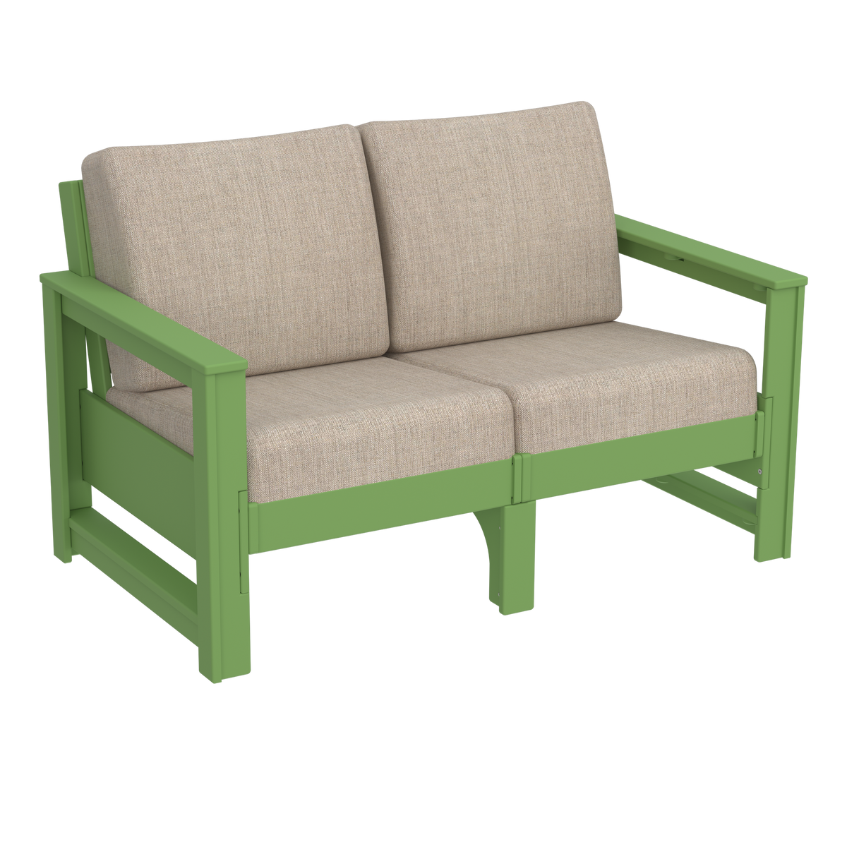 Modern Outdoor Loveseat