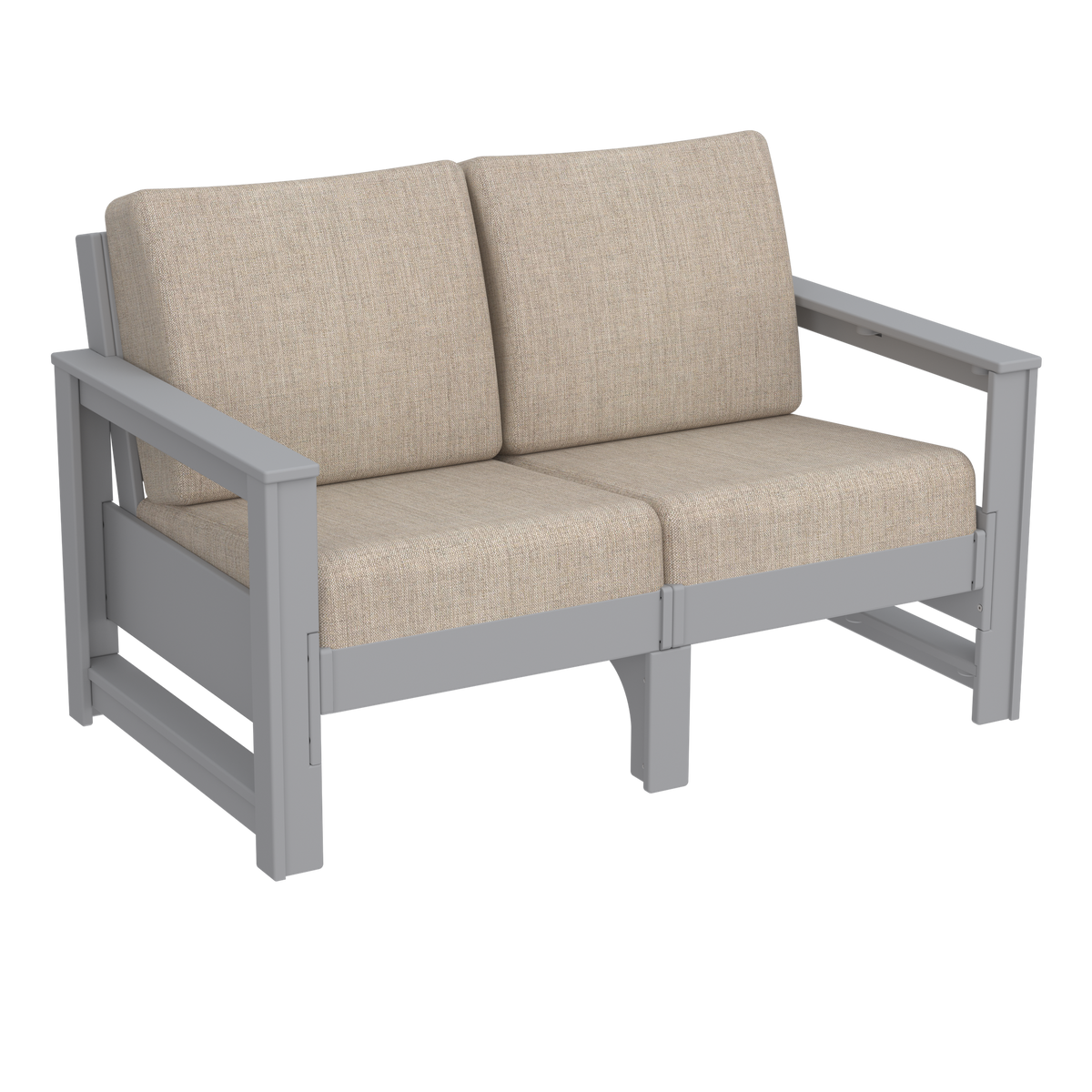 Modern Outdoor Loveseat