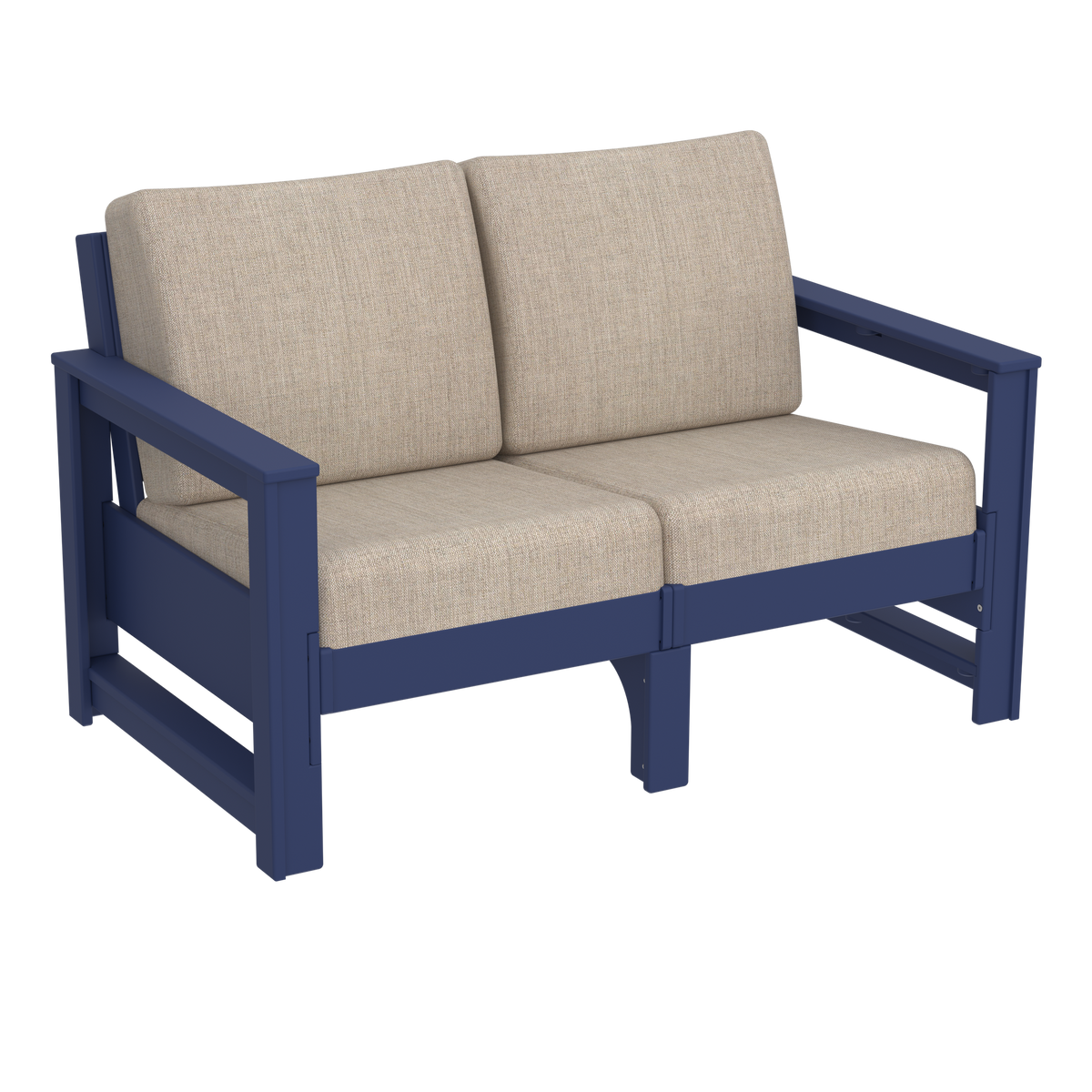 Modern Outdoor Loveseat