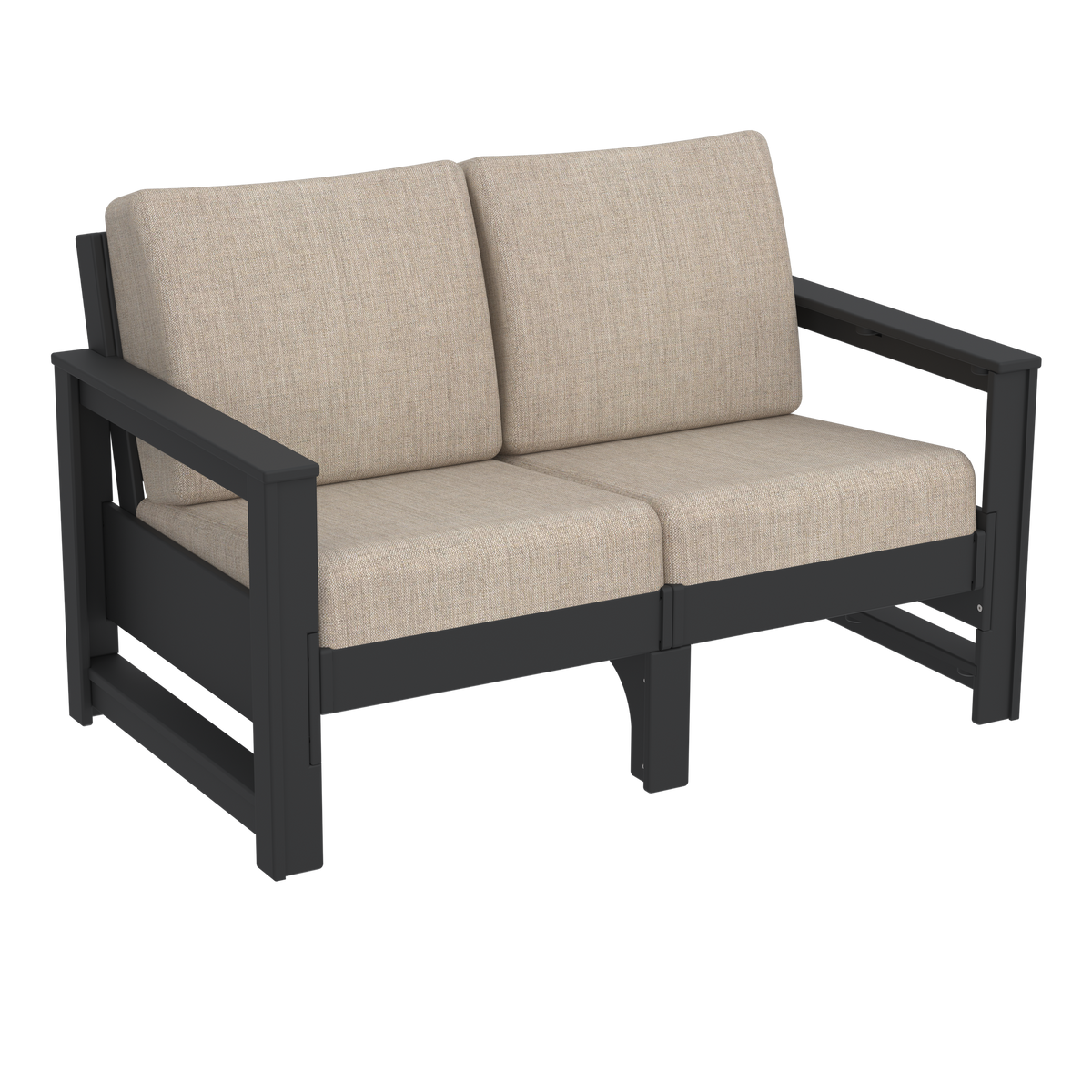 Modern Outdoor Loveseat