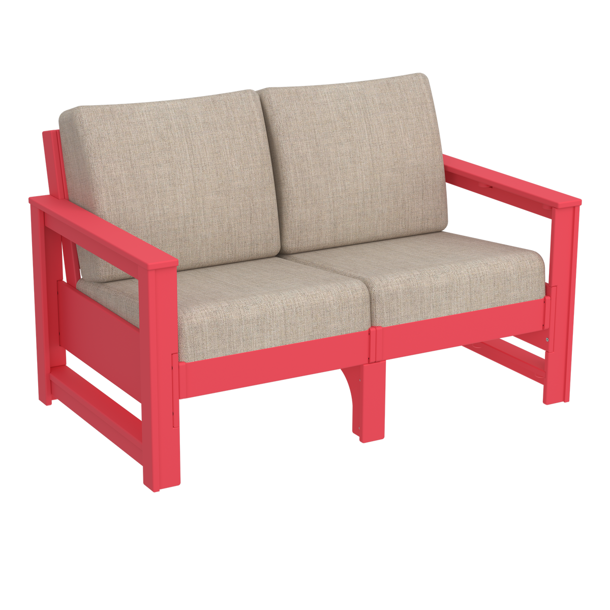 Modern Outdoor Loveseat
