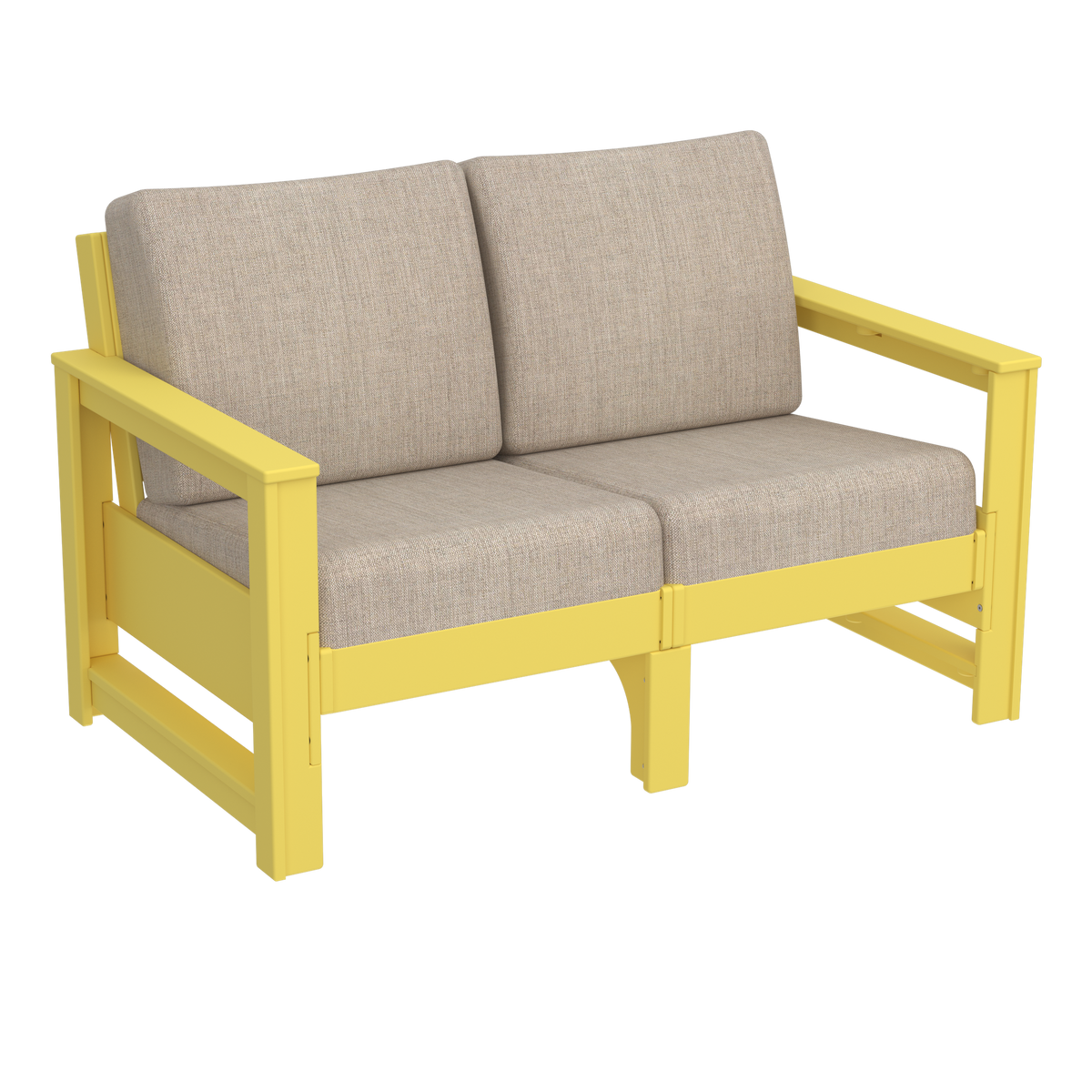 Modern Outdoor Loveseat