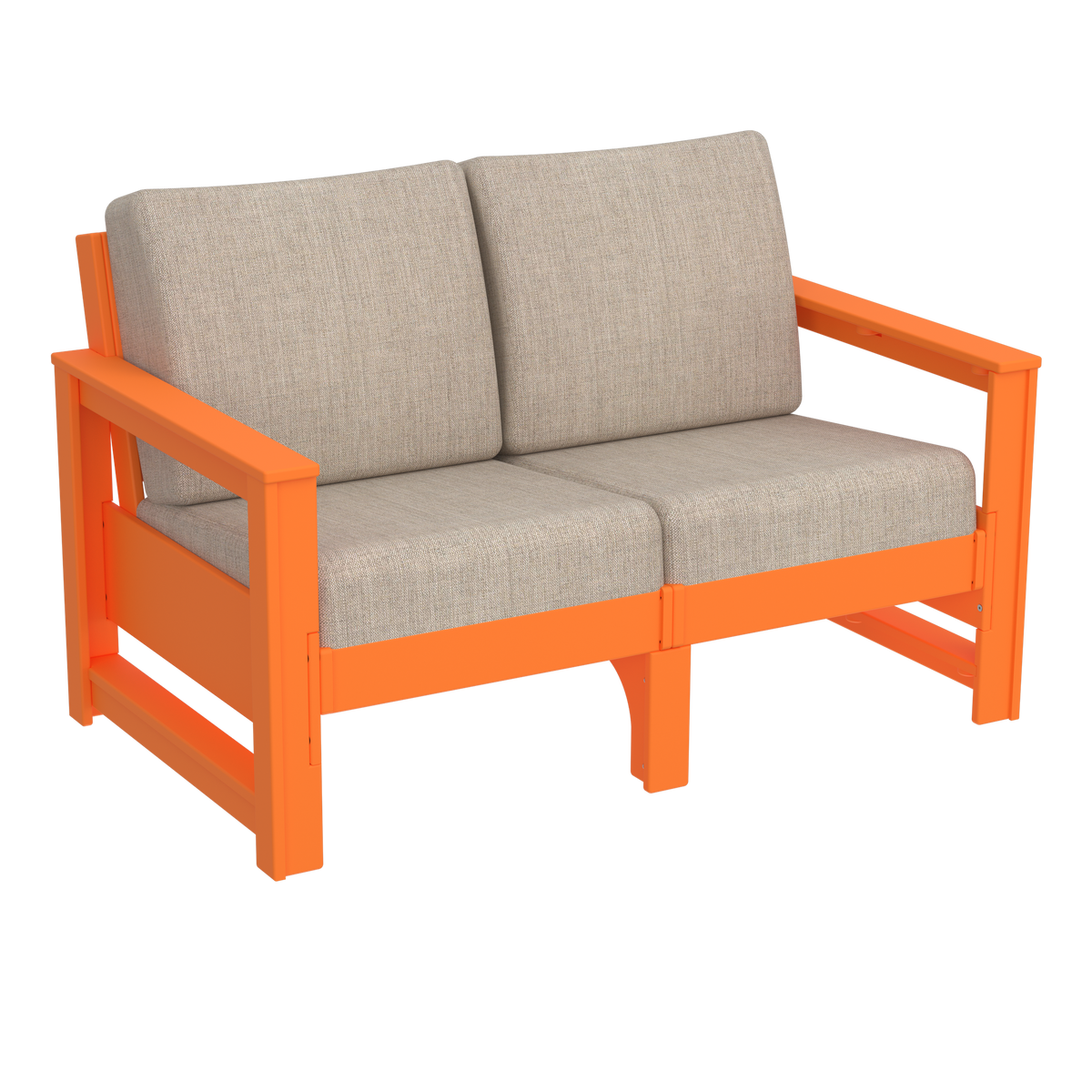 Modern Outdoor Loveseat