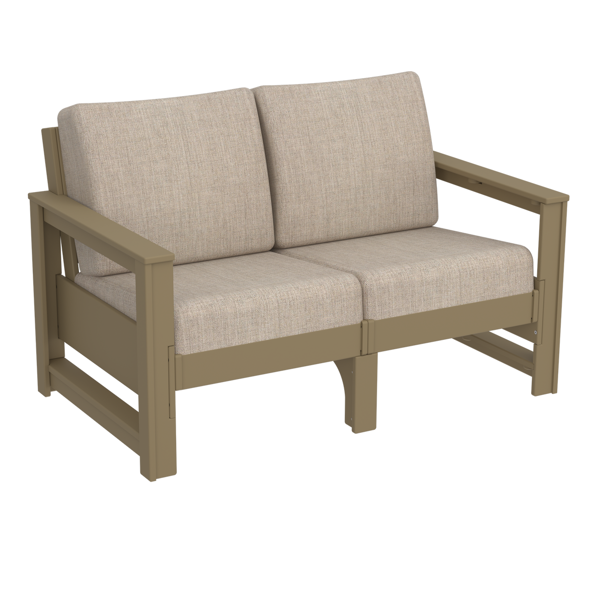 Modern Outdoor Loveseat
