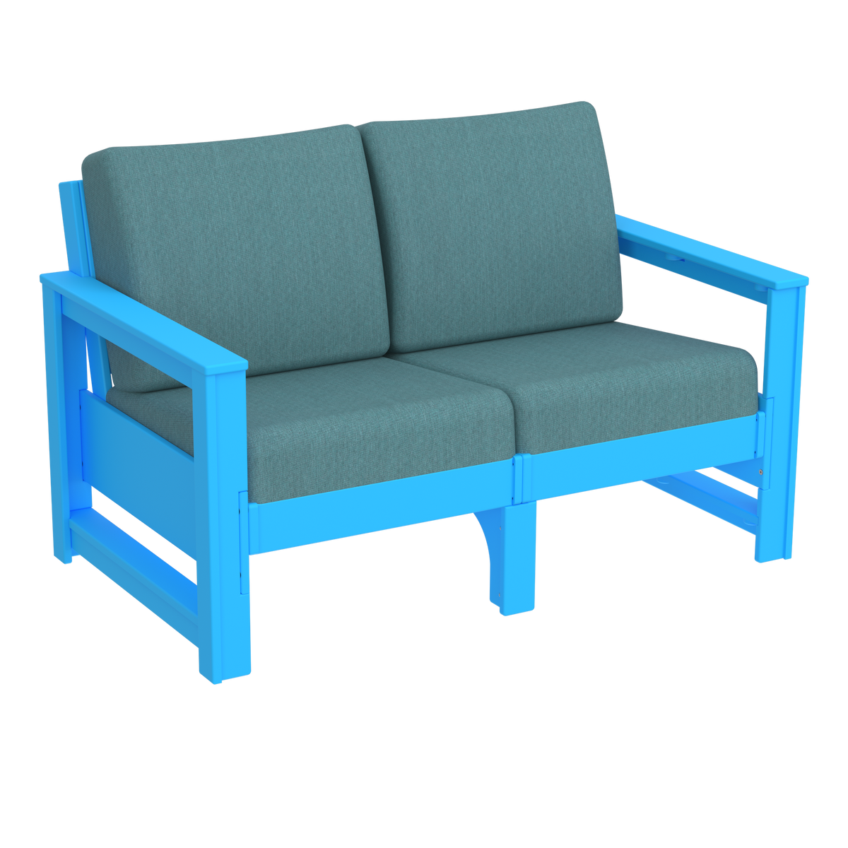 Modern Outdoor Loveseat