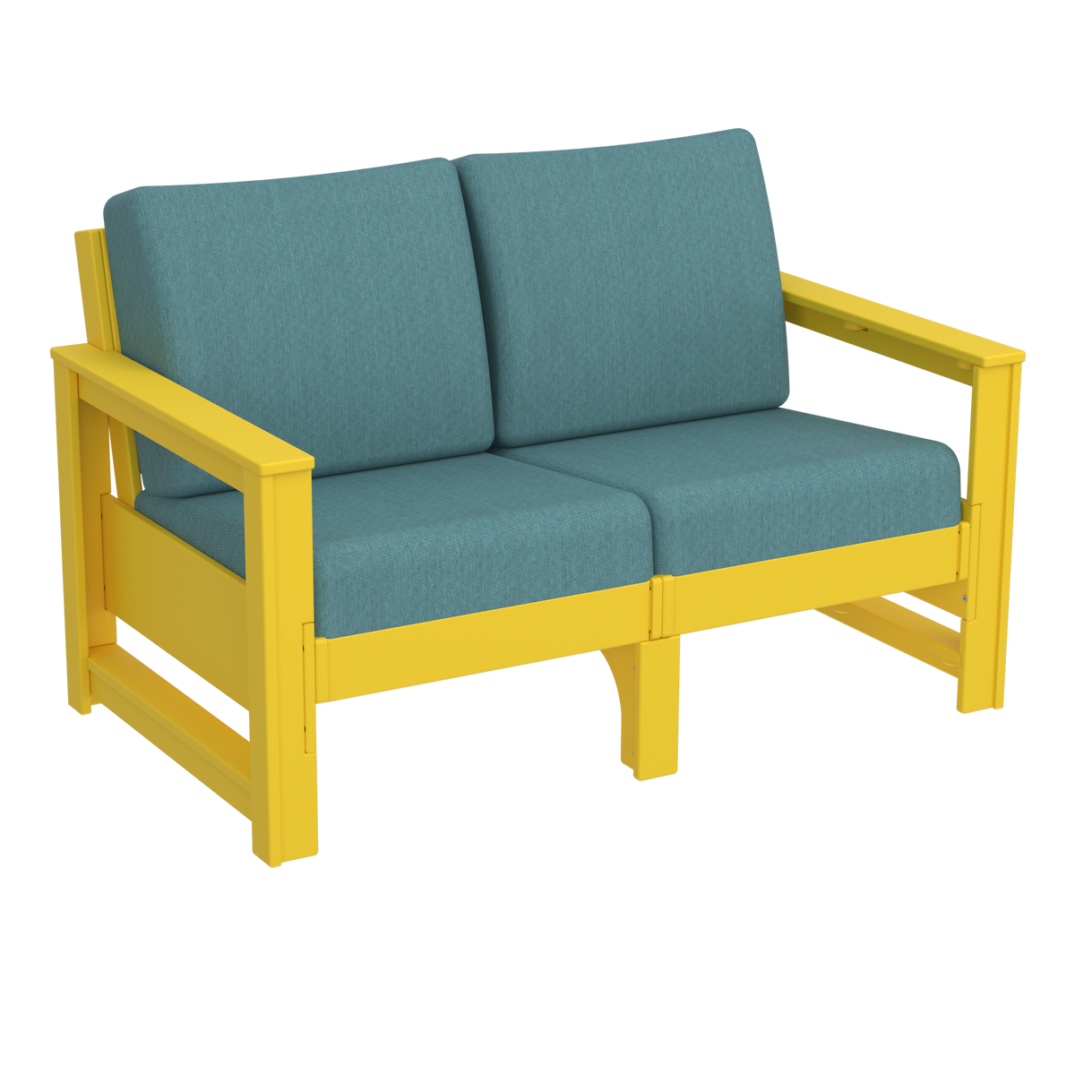 Modern Outdoor Loveseat