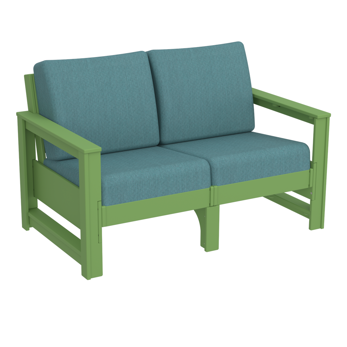 Modern Outdoor Loveseat