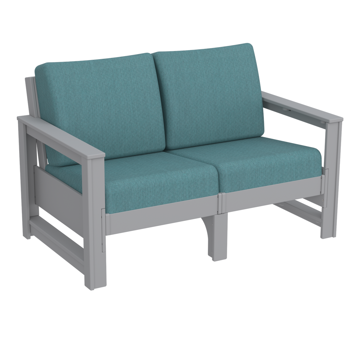 Modern Outdoor Loveseat