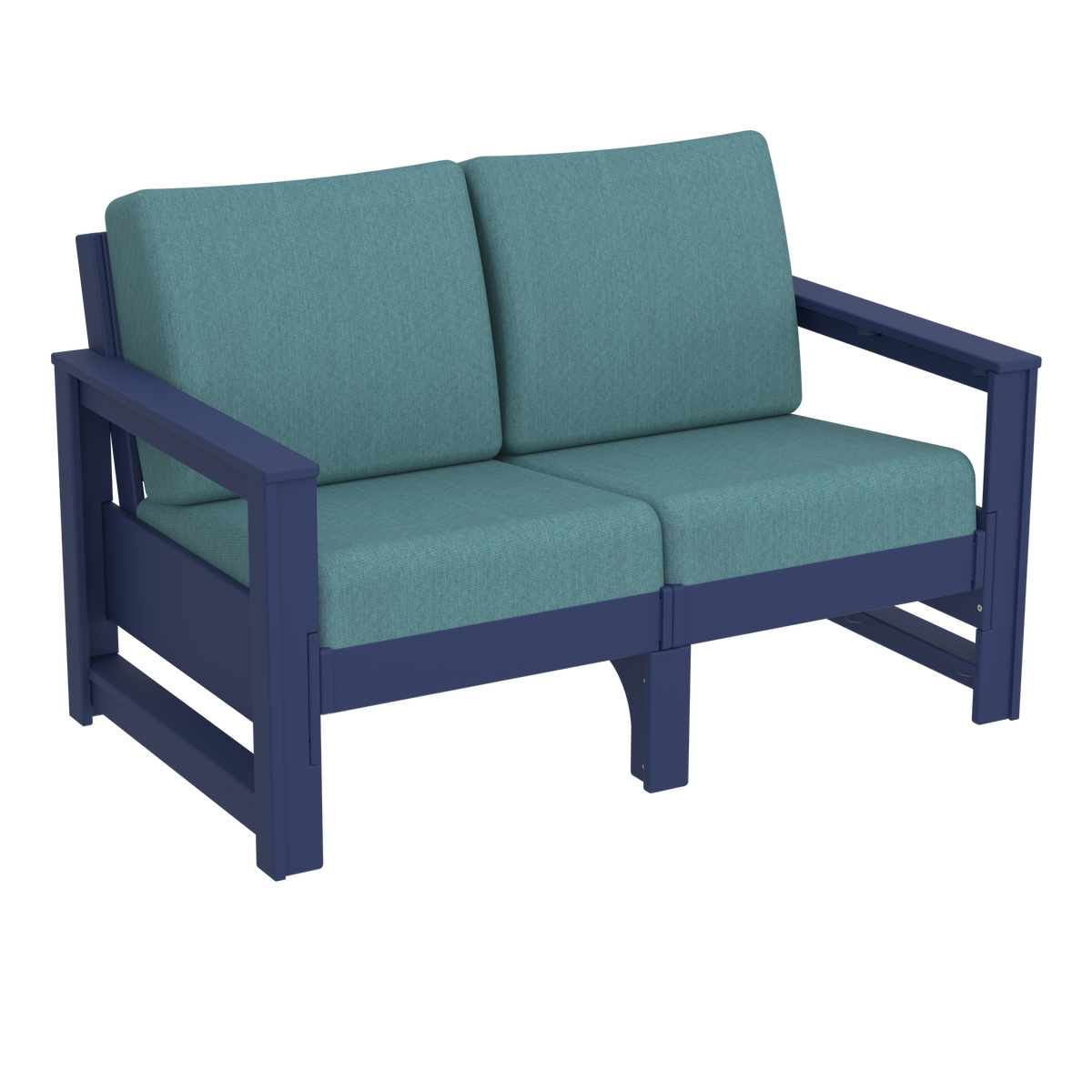 Modern Outdoor Loveseat