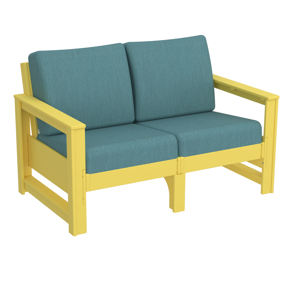 Modern Outdoor Loveseat
