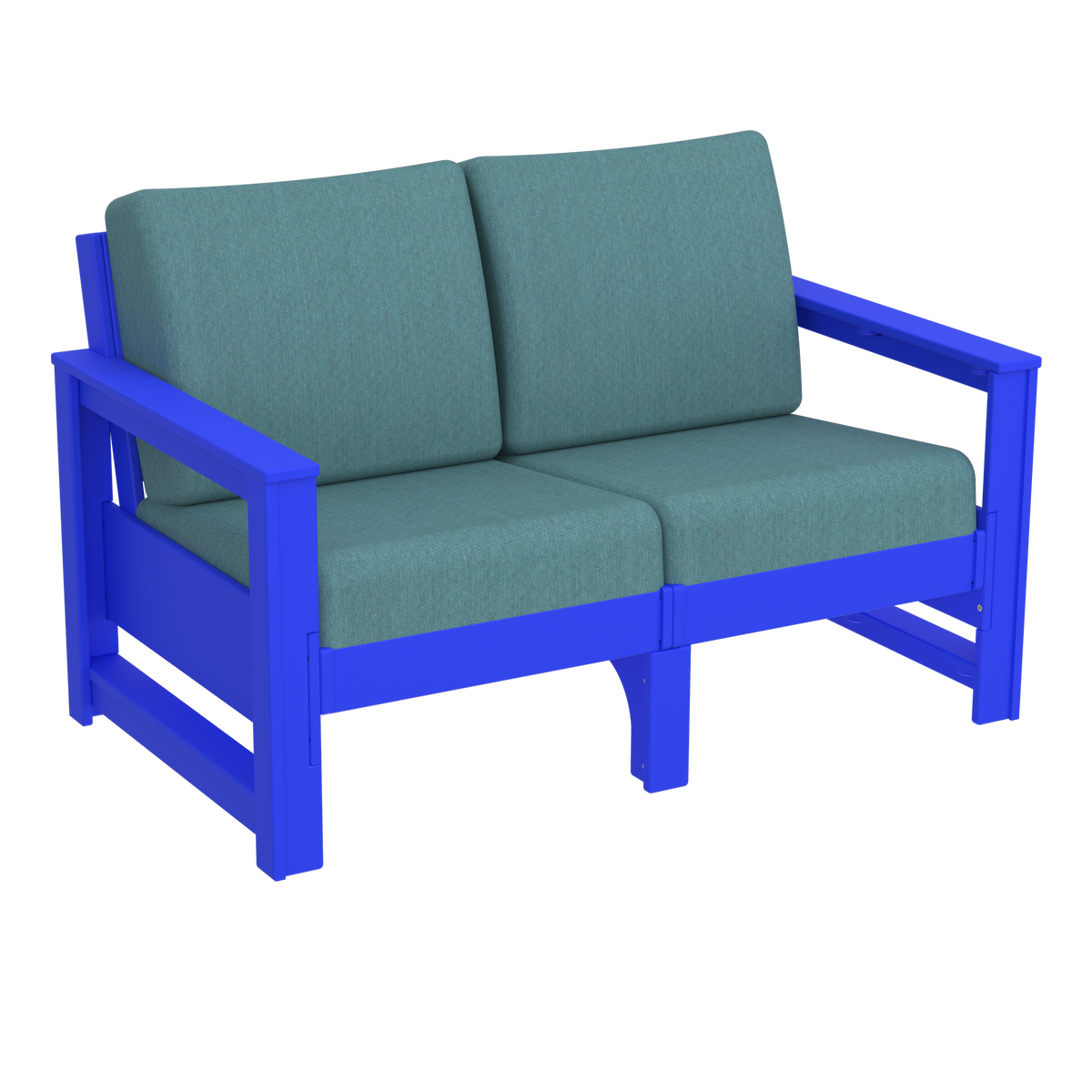 Modern Outdoor Loveseat