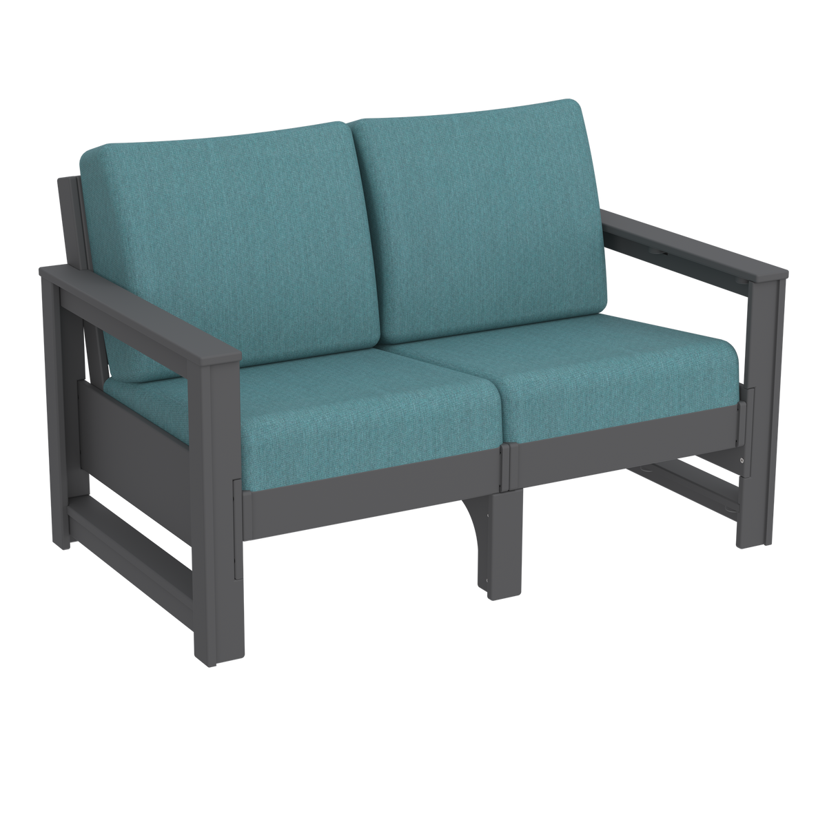 Modern Outdoor Loveseat