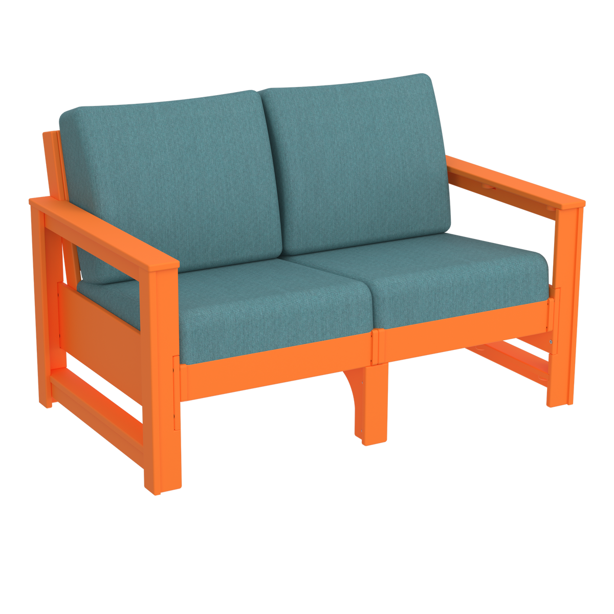 Modern Outdoor Loveseat