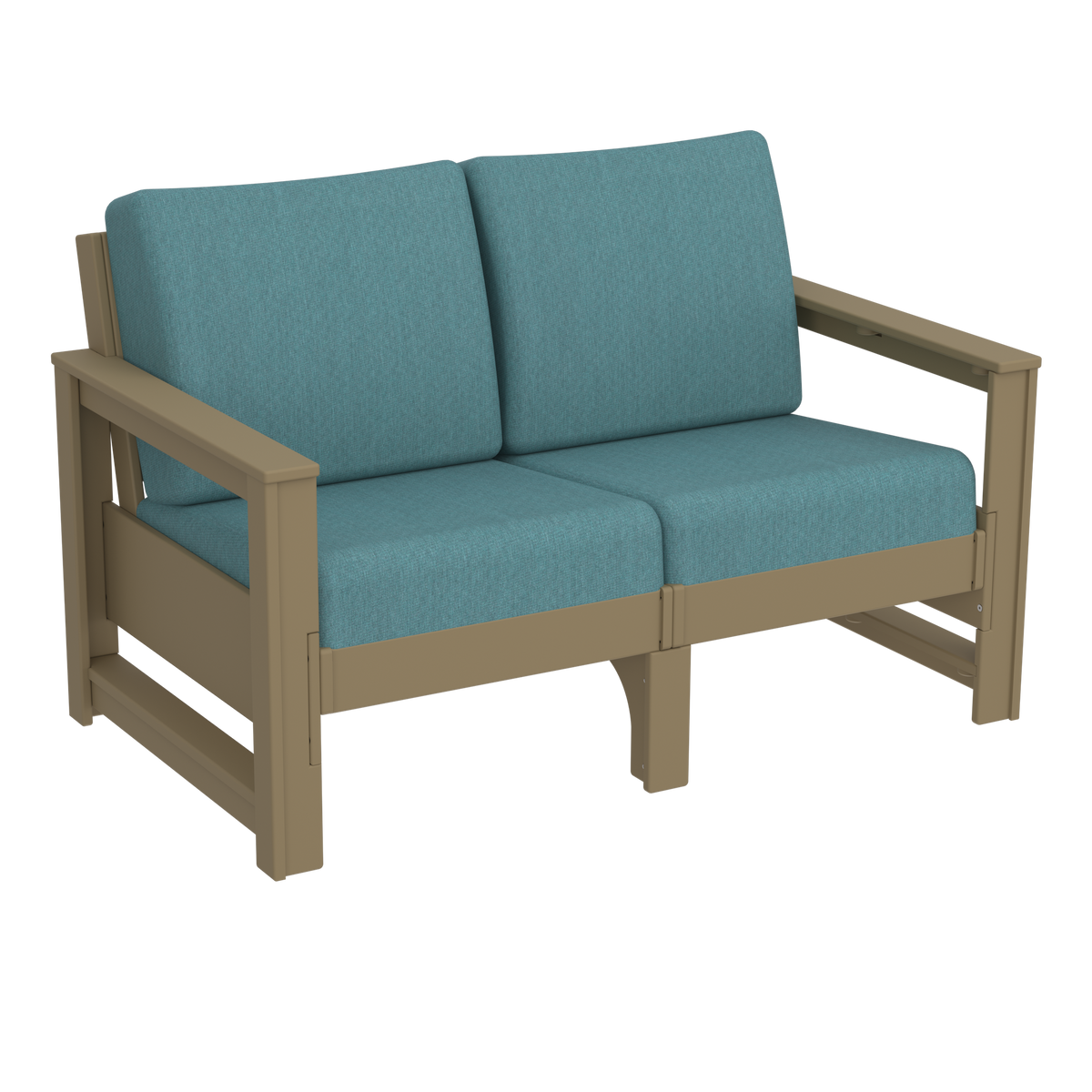 Modern Outdoor Loveseat