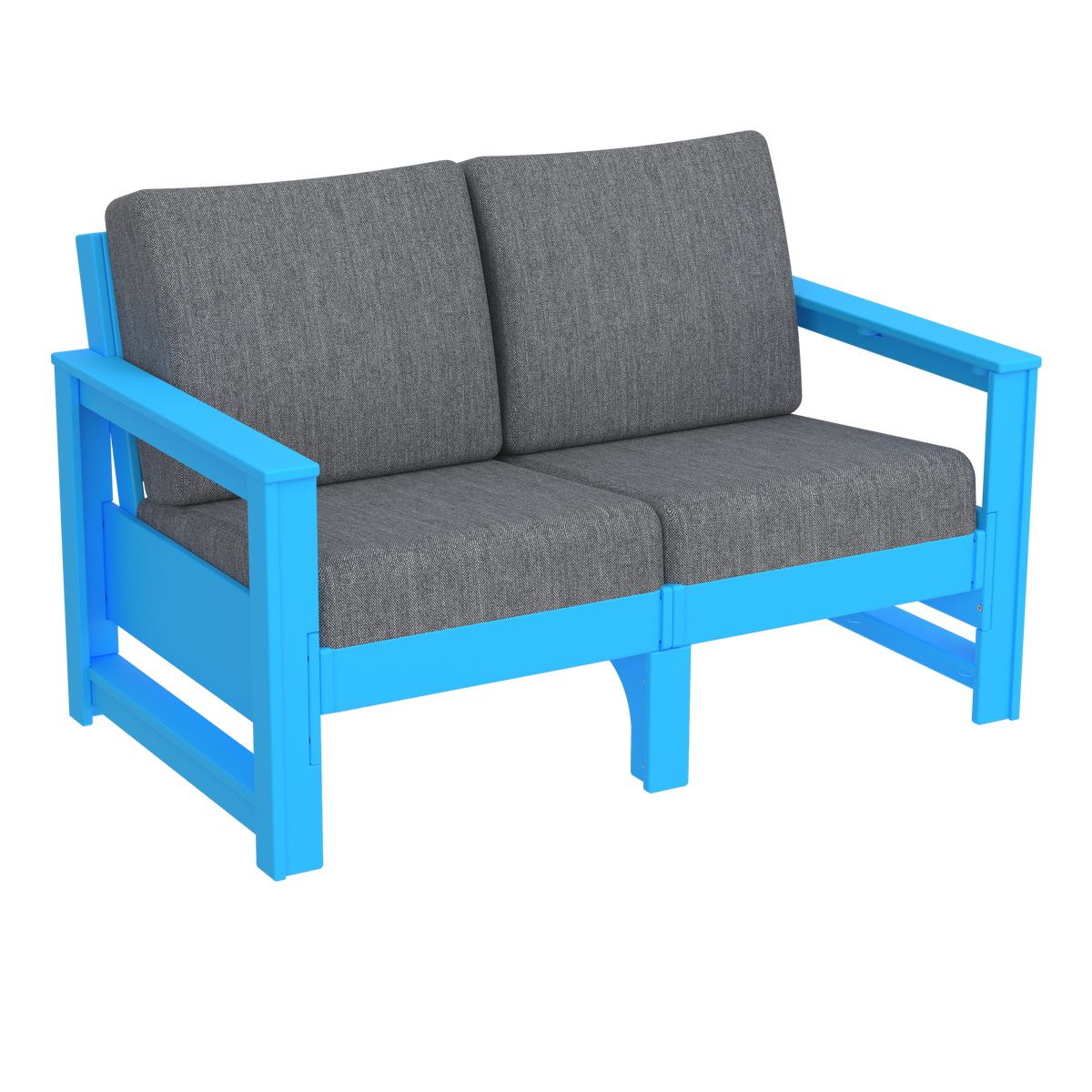 Modern Outdoor Loveseat