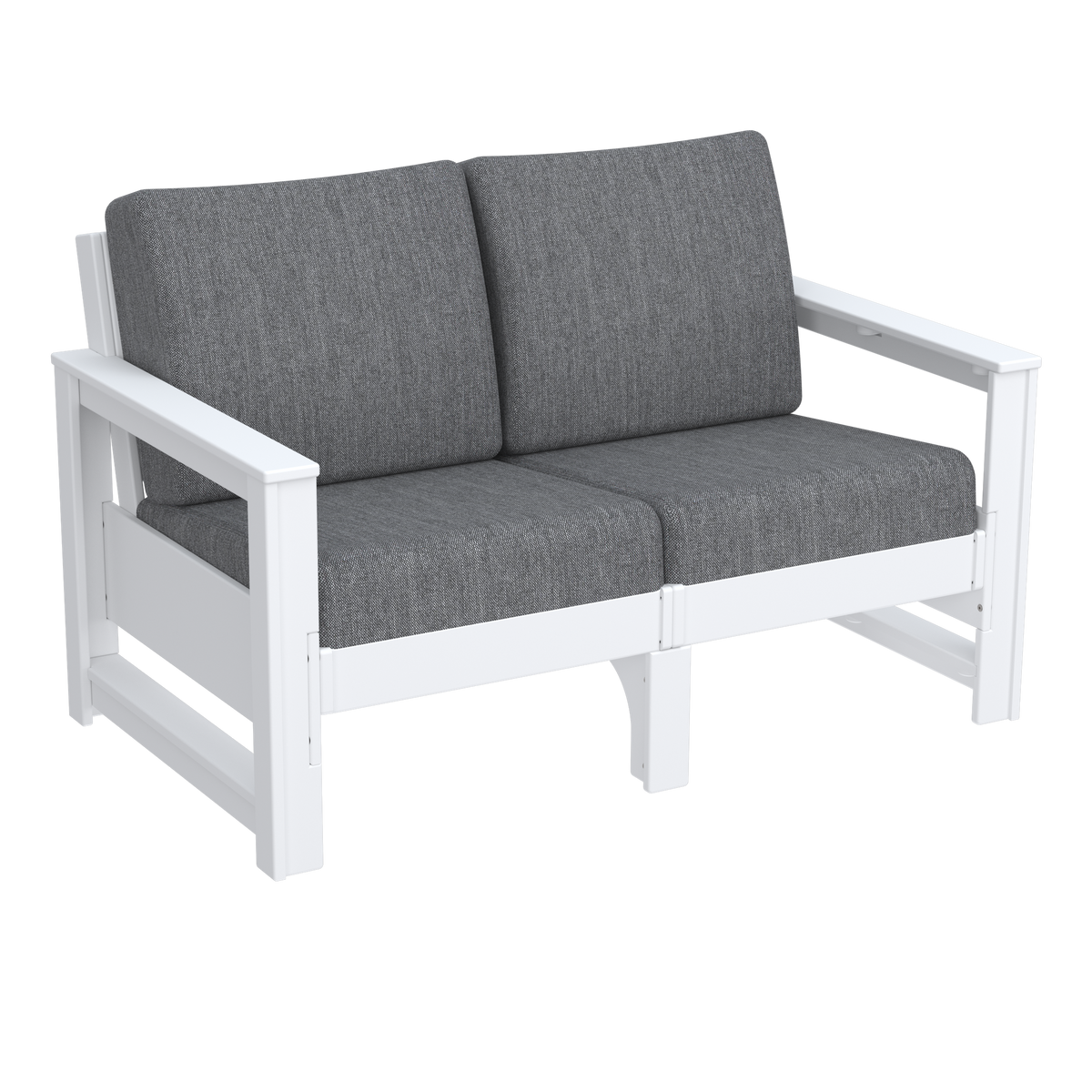Modern Outdoor Loveseat