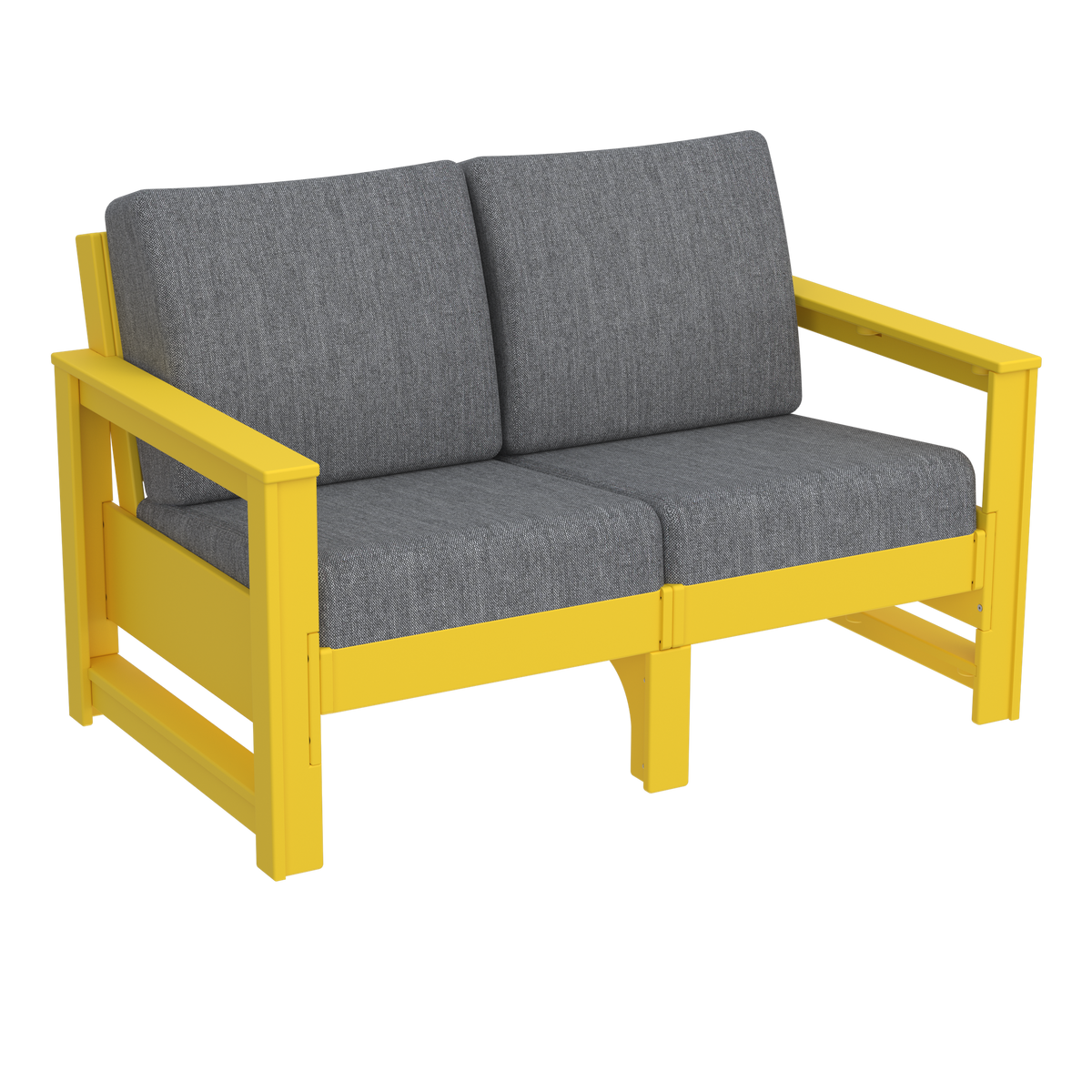 Modern Outdoor Loveseat