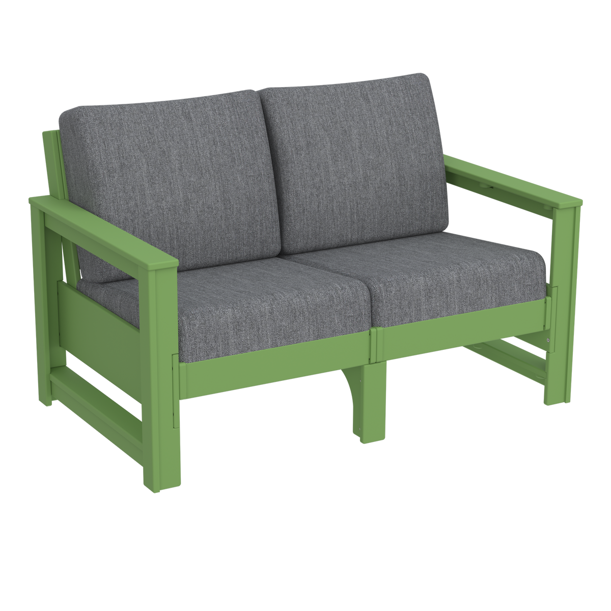 Modern Outdoor Loveseat